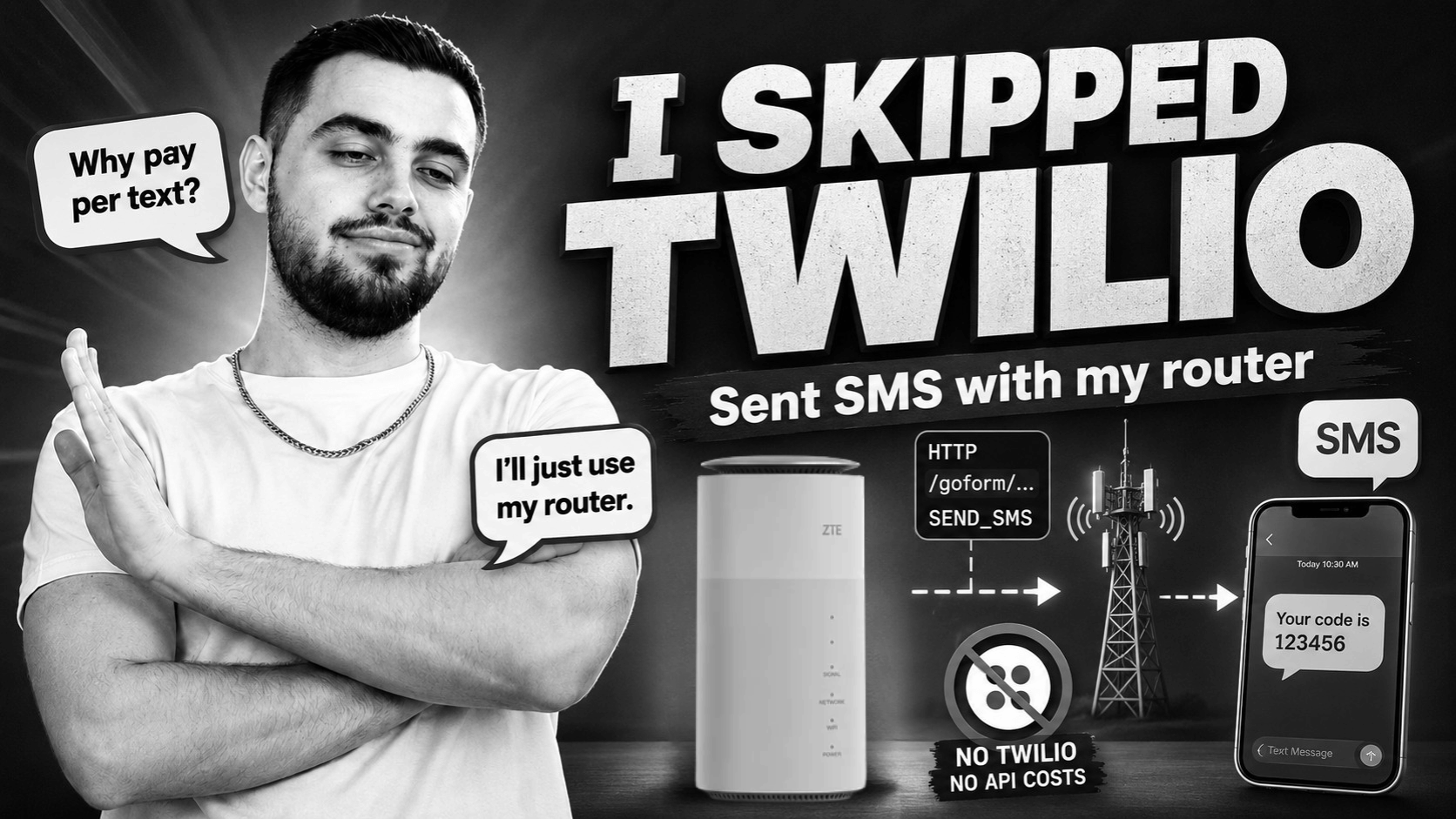 DIY SMS Gateway Using an MC-888 5G Router (No Twilio Required)